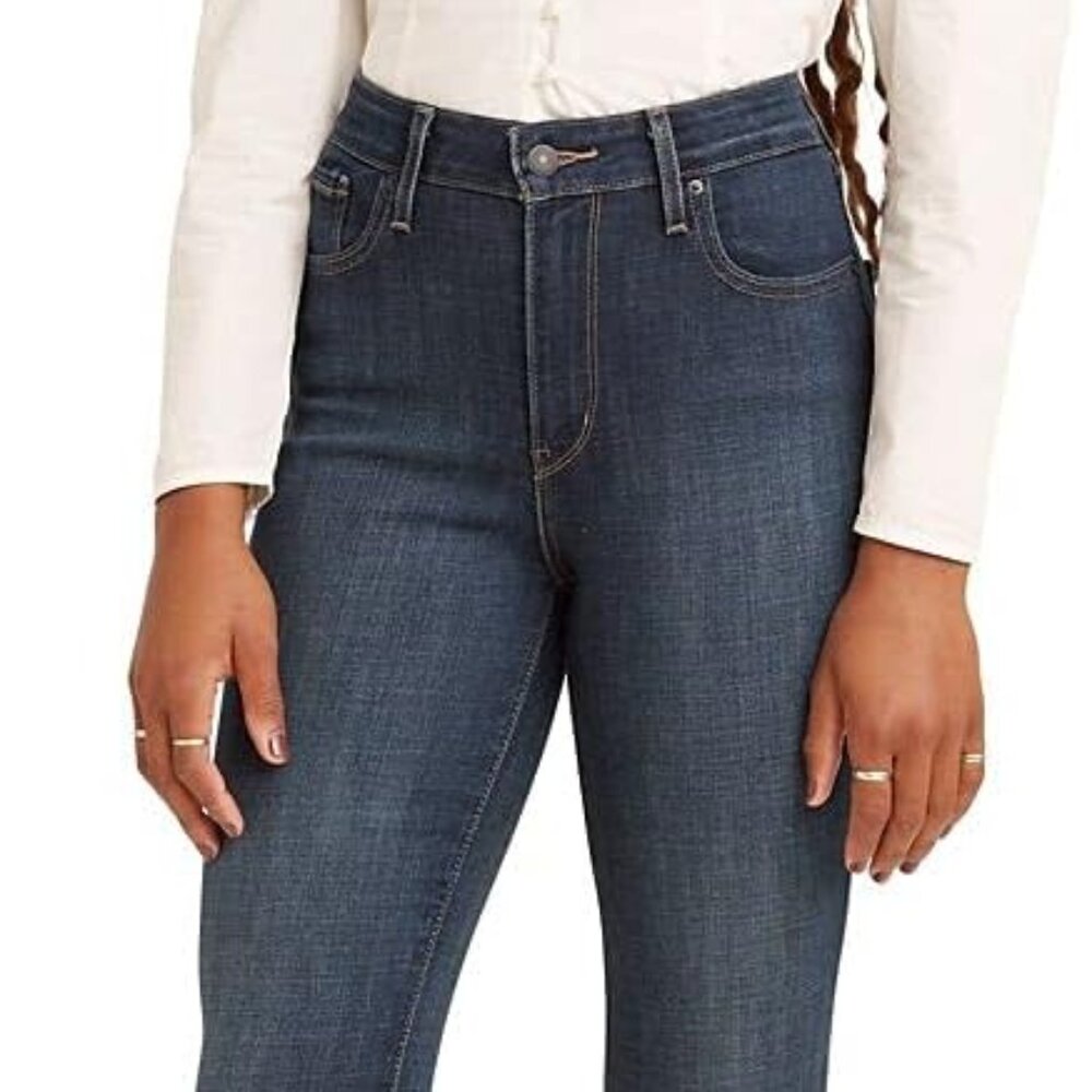 Levis 721 High-Rise Skinny Jeans 34 Long Tall XL 16